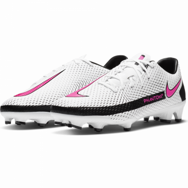NIKE PHANTOM GT ACADEMY FG/MG KOPAČKY PÁNSKÉ - Bílá, Růžová č.1