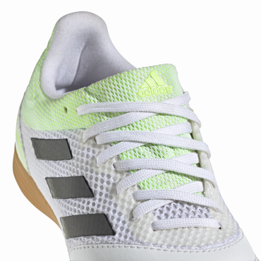 ADIDAS COPA 20.3 IN SALA J SÁLOVKY DĚTSKÉ - Bílá, Neon zelená č.5