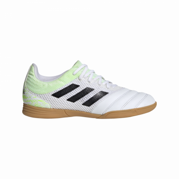 ADIDAS COPA 20.3 IN SALA J SÁLOVKY DĚTSKÉ - Bílá, Neon zelená č.2