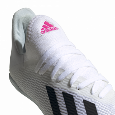 ADIDAS X 19.3 IN J SÁLOVKY DĚTSKÉ - Bílá, Růžová č.4