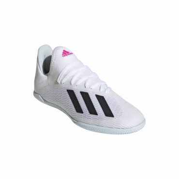 ADIDAS X 19.3 IN J SÁLOVKY DĚTSKÉ - Bílá, Růžová č.7