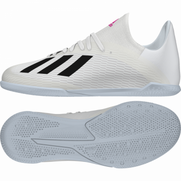 ADIDAS X 19.3 IN J SÁLOVKY DĚTSKÉ - Bílá, Růžová č.24