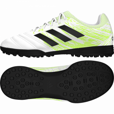 ADIDAS COPA 20.3 TF J TURFY DĚTSKÉ - Bílá, Neon zelená č.24