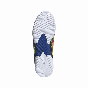 ADIDAS NEMEZIZ MESSI 19.3 IN JR SÁLOVKY DĚTSKÉ - Modrá, Oranžová č.3