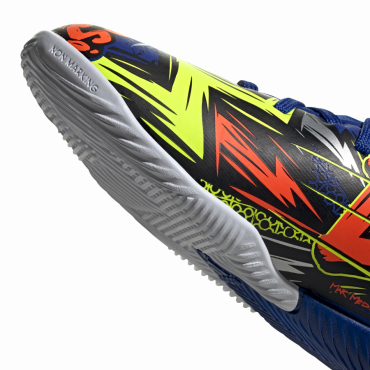 ADIDAS NEMEZIZ MESSI 19.3 IN JR SÁLOVKY DĚTSKÉ - Modrá, Oranžová č.4
