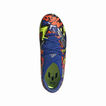 ADIDAS NEMEZIZ MESSI 19.3 IN JR SÁLOVKY DĚTSKÉ - Modrá, Oranžová č.11