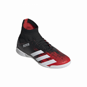ADIDAS PREDATOR 20.3 IN J SÁLOVKY DĚTSKÉ - Černá, Červená č.7