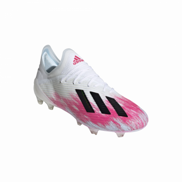 ADIDAS X 19.1 FG KOPAČKY PÁNSKÉ - Bílá, Růžová č.7