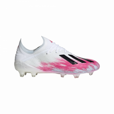 ADIDAS X 19.1 FG KOPAČKY PÁNSKÉ - Bílá, Růžová č.9