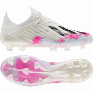 ADIDAS X 19.1 FG KOPAČKY PÁNSKÉ - Bílá, Růžová č.11