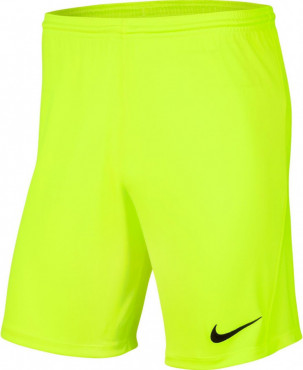 NIKE PARK III SHORT NB TRENKY BEZ SLIPŮ PÁNSKÉ - Neon žlutá č.1