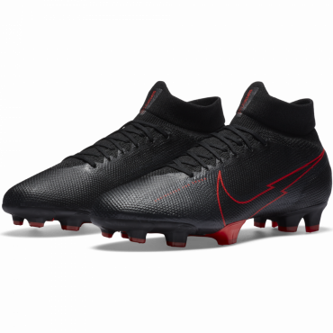 NIKE SUPERFLY 7 PRO FG KOPAČKY PÁNSKÉ - Černá, Červená č.1