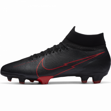 NIKE SUPERFLY 7 PRO FG KOPAČKY PÁNSKÉ - Černá, Červená č.4