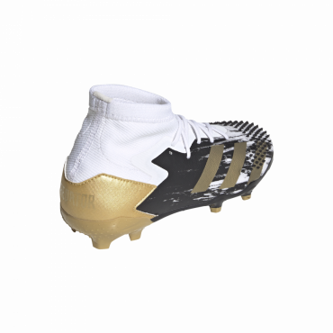 ADIDAS PREDATOR MUTATOR 20 FG KOPAČKY DĚTSKÉ - Bílá, Černá, Zlatá č.2