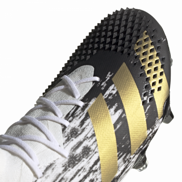 ADIDAS PREDATOR MUTATOR 20 FG KOPAČKY PÁNSKÉ - Bílá, Černá, Zlatá č.4