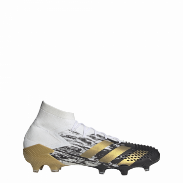 ADIDAS PREDATOR MUTATOR 20 FG KOPAČKY PÁNSKÉ - Bílá, Černá, Zlatá č.8
