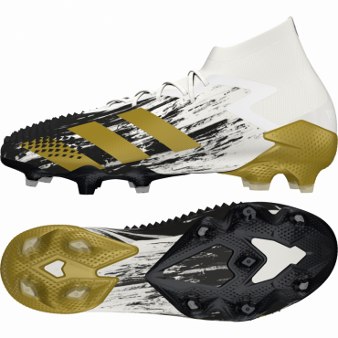 ADIDAS PREDATOR MUTATOR 20 FG KOPAČKY PÁNSKÉ - Bílá, Černá, Zlatá č.1