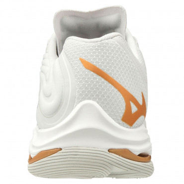MIZUNO WAVE LIGHTNING Z6 VOLEJBALOVÉ BOTY DÁMSKÉ - Bílá, Zlatá č.3