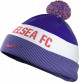 NIKE CHELSEA FC ZIMNÍ ČEPICE - Modrá, Bílá č.2