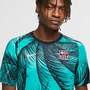 NIKE FC BARCELONA FOTBALOVÝ DRES PÁNSKÝ - Tyrkysová, Černá č.3