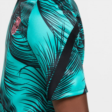 NIKE FC BARCELONA FOTBALOVÝ DRES PÁNSKÝ - Tyrkysová, Černá č.4