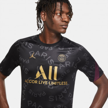 NIKE PARIS SAINT-GERMAIN FOTBALOVÝ DRES PÁNSKÝ - Černá č.3