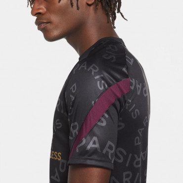 NIKE PARIS SAINT-GERMAIN FOTBALOVÝ DRES PÁNSKÝ - Černá č.4