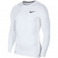 NIKE FUNKČNÍ TRIKO S DLOUHÝM RUKÁVEM PÁNSKÉ - Bílá č.1