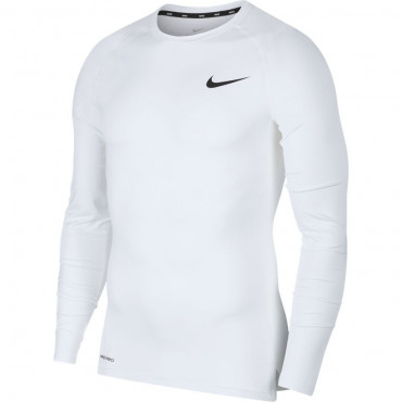 NIKE FUNKČNÍ TRIKO S DLOUHÝM RUKÁVEM PÁNSKÉ - Bílá č.1