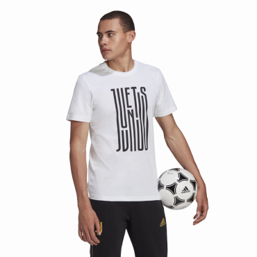 ADIDAS JUVENTUS FC GRAPHIC STREET TRIKO PÁNSKÉ - Bílá, Černá č.10