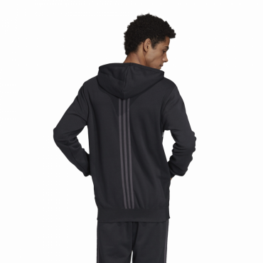 ADIDAS JUVENTUS FC 3S FZ MIKINA PÁNSKÁ - Černá, Bílá č.2