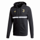 ADIDAS JUVENTUS FC 3S FZ MIKINA PÁNSKÁ - Černá, Bílá č.1