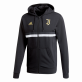 ADIDAS JUVENTUS FC 3S FZ MIKINA PÁNSKÁ - Černá, Bílá č.12