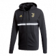 ADIDAS JUVENTUS FC 3S FZ MIKINA PÁNSKÁ - Černá, Bílá č.13