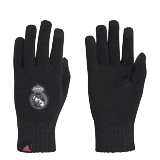 ADIDAS REAL MADRID PLETENÉ HRÁČSKÉ RUKAVICE - Černá č.6