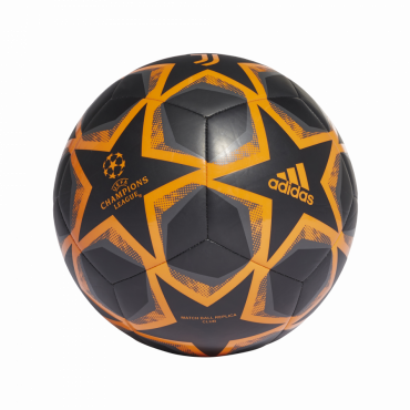 ADIDAS FINALE JUVENTUS FC CLUB FOTBALOVÝ MÍČ - Černá, Oranžová č.1