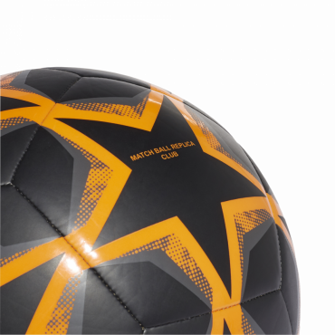 ADIDAS FINALE JUVENTUS FC CLUB FOTBALOVÝ MÍČ - Černá, Oranžová č.3