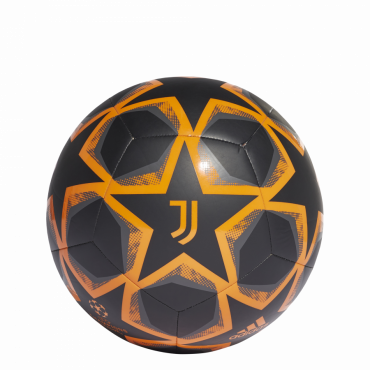 ADIDAS FINALE JUVENTUS FC CLUB FOTBALOVÝ MÍČ - Černá, Oranžová č.5