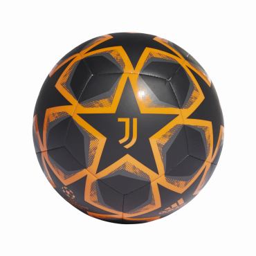 ADIDAS FINALE JUVENTUS FC CLUB FOTBALOVÝ MÍČ - Černá, Oranžová č.6