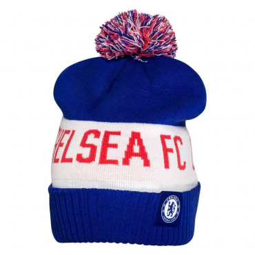 NIKE CHELSEA FC ZIMNÍ ČEPICE - Modrá, Bílá č.1