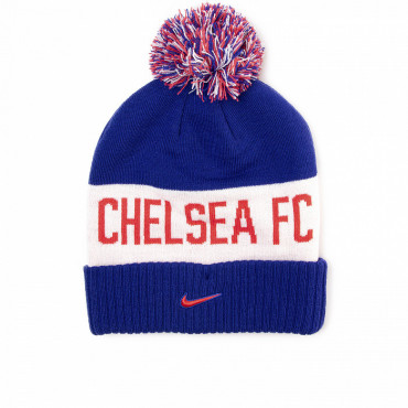 NIKE CHELSEA FC ZIMNÍ ČEPICE - Modrá, Bílá č.3