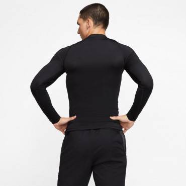 NIKE PRO FUNKČNÍ TRIKO S DLOUHÝM RUKÁVEM - Černá č.3