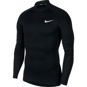 NIKE PRO FUNKČNÍ TRIKO S DLOUHÝM RUKÁVEM - Černá č.1
