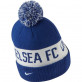NIKE CHELSEA FC ZIMNÍ ČEPICE - Modrá, Bílá č.2