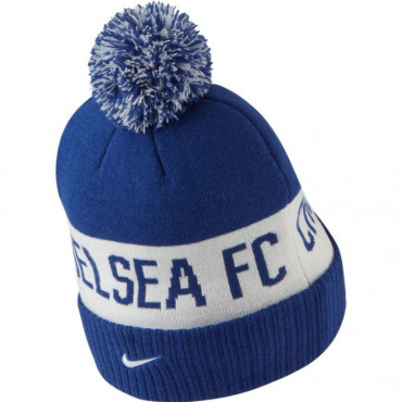 NIKE CHELSEA FC ZIMNÍ ČEPICE - Modrá, Bílá č.2
