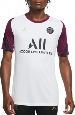 NIKE PARIS SAINT-GERMAIN FOTBALOVÝ DRES PÁNSKÝ - Bílá, Vínová č.2