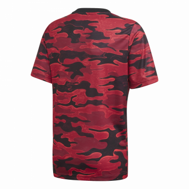 ADIDAS MANCHESTER UNITED FC FOTBALOVÝ DRES DĚTSKÝ - Černá, Červená č.3
