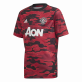 ADIDAS MANCHESTER UNITED FC FOTBALOVÝ DRES DĚTSKÝ - Černá, Červená č.1