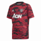 ADIDAS MANCHESTER UNITED FC FOTBALOVÝ DRES DĚTSKÝ - Černá, Červená č.7