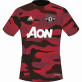 ADIDAS MANCHESTER UNITED FC FOTBALOVÝ DRES DĚTSKÝ - Černá, Červená č.10